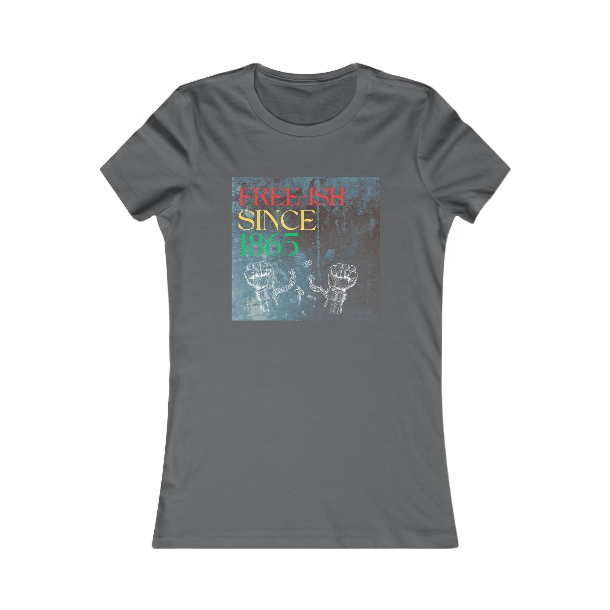 1865 Freedom Fists Tee – Juneteenth Shirt for Women