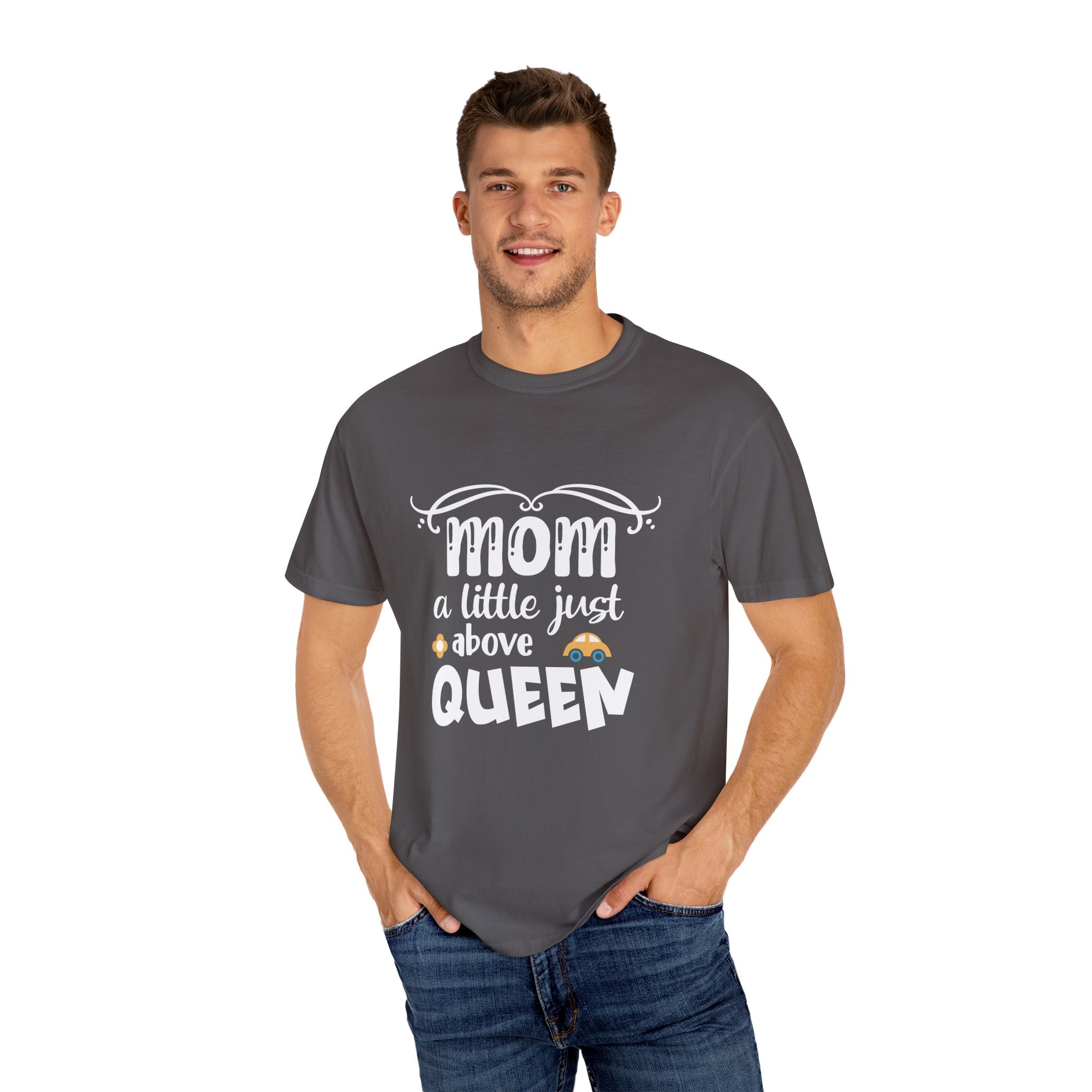 Mother Humor Unisex Garment-Dyed T-shirt, Mom Joke Shirt, Funny Parenting Tee, Gift for Her, Sarcastic Graphic Top