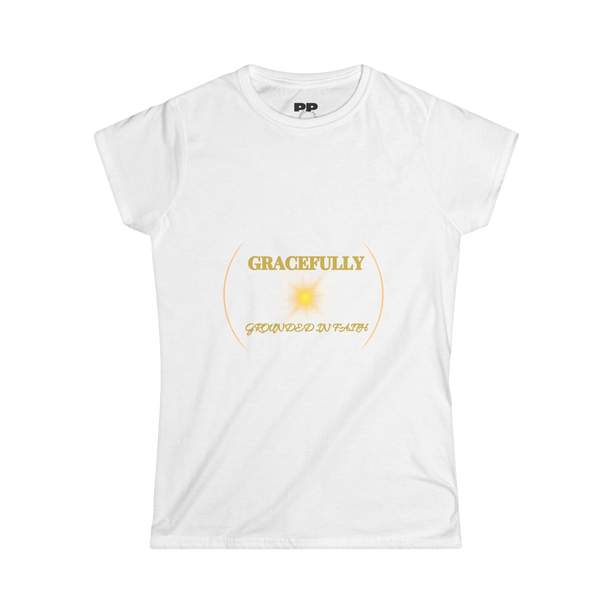 Gracefully Inspiring Women's Tee, Motivational Shirt, Gift for Her, Casual Wear, Inspirational Women's Apparel, Mindfulness Tee