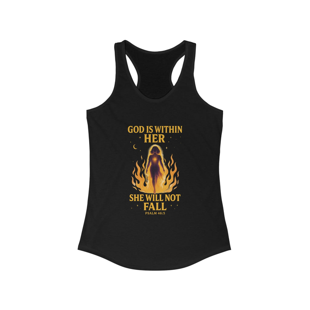 Empowering Women's Racerback Tank - "God is Within Her, She Will Not Fall" Motivational Workout Top, Fitness Apparel, Inspirational [...]