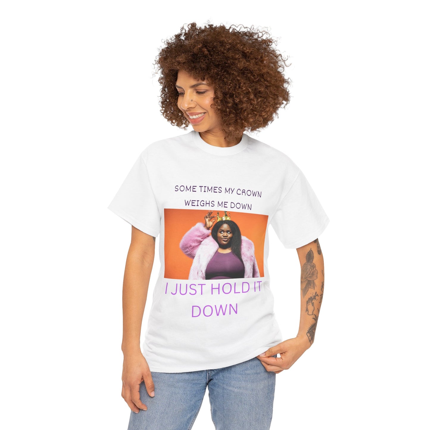 Weigh Me Down Unisex Heavy Cotton Tee