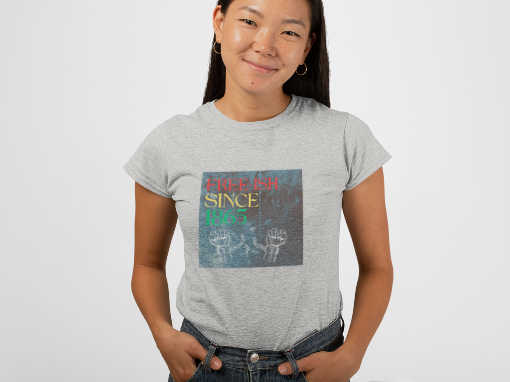 1865 Freedom Fists Tee – Juneteenth Shirt for Women