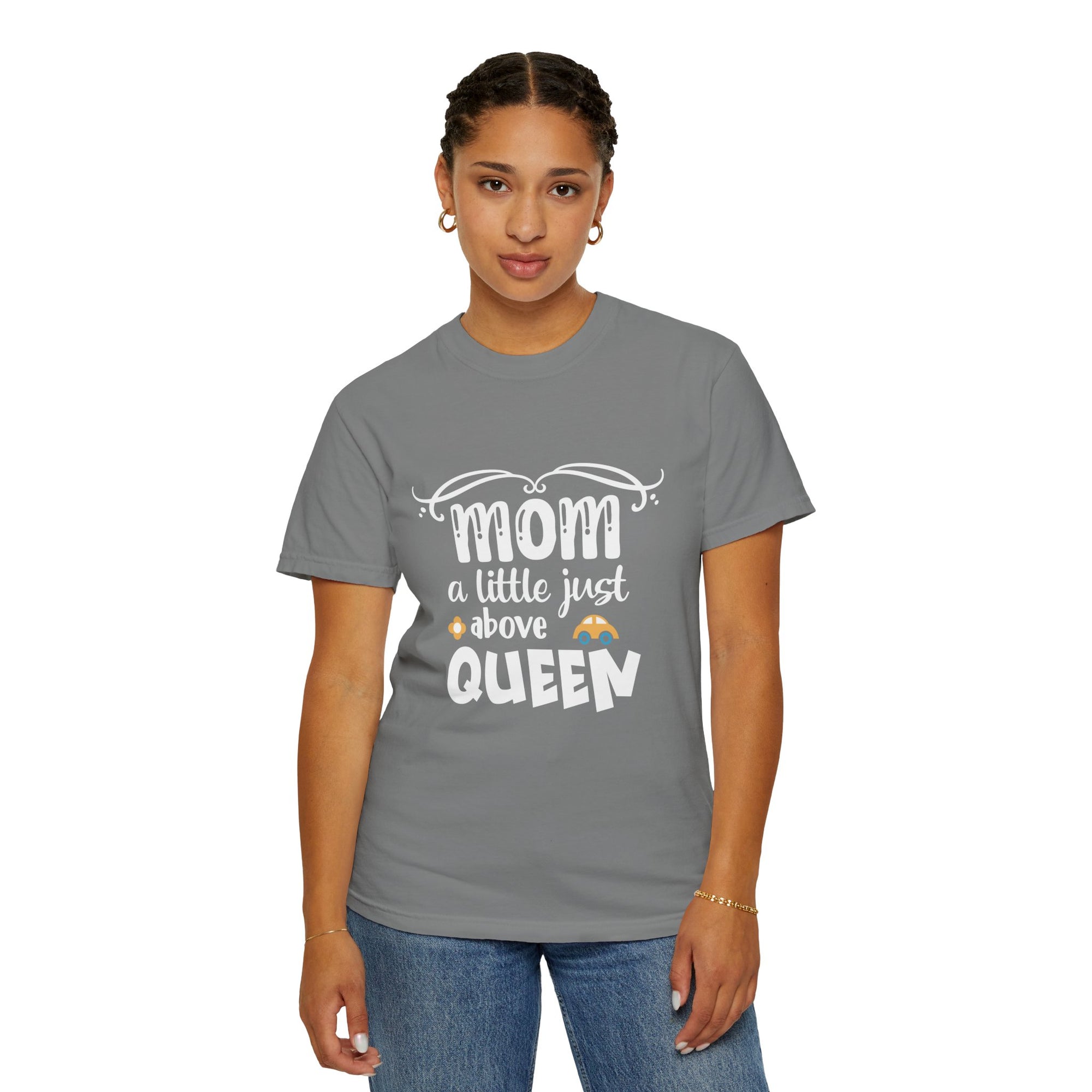 Mother Humor Unisex Garment-Dyed T-shirt, Mom Joke Shirt, Funny Parenting Tee, Gift for Her, Sarcastic Graphic Top
