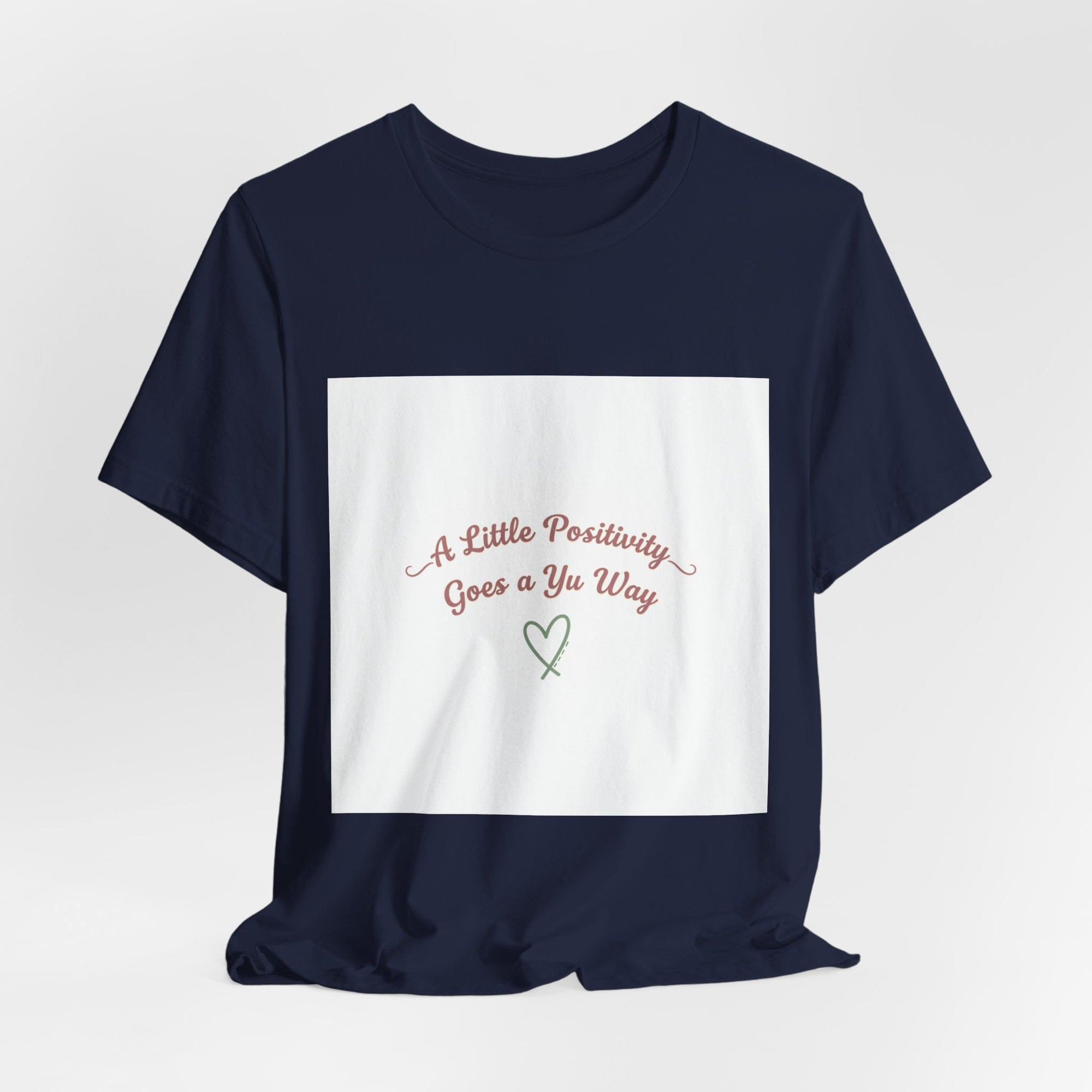a little positivity tee | uplifting slogan tee, mental health positivity