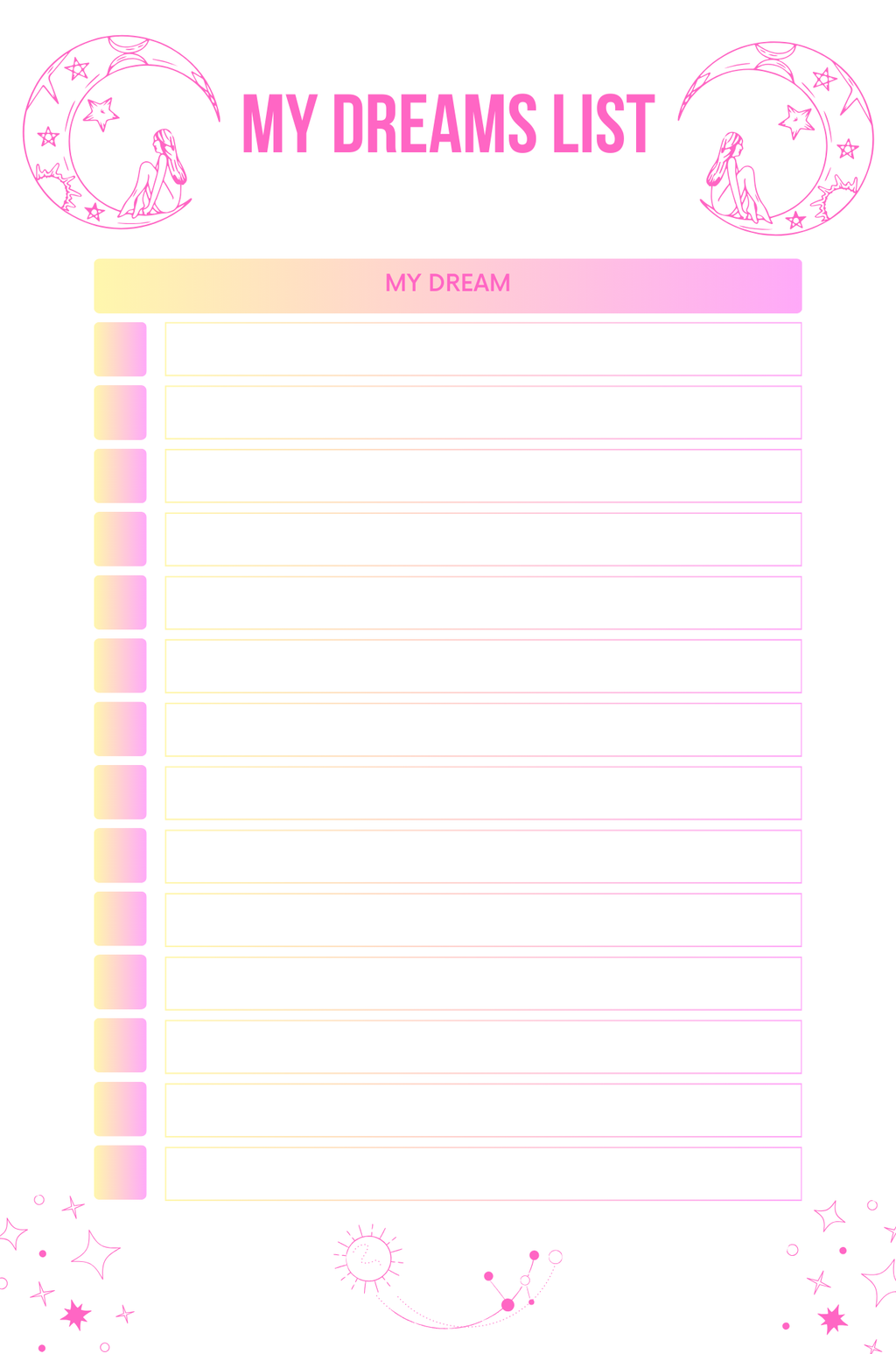 Dream It, Write It, Manifest It
