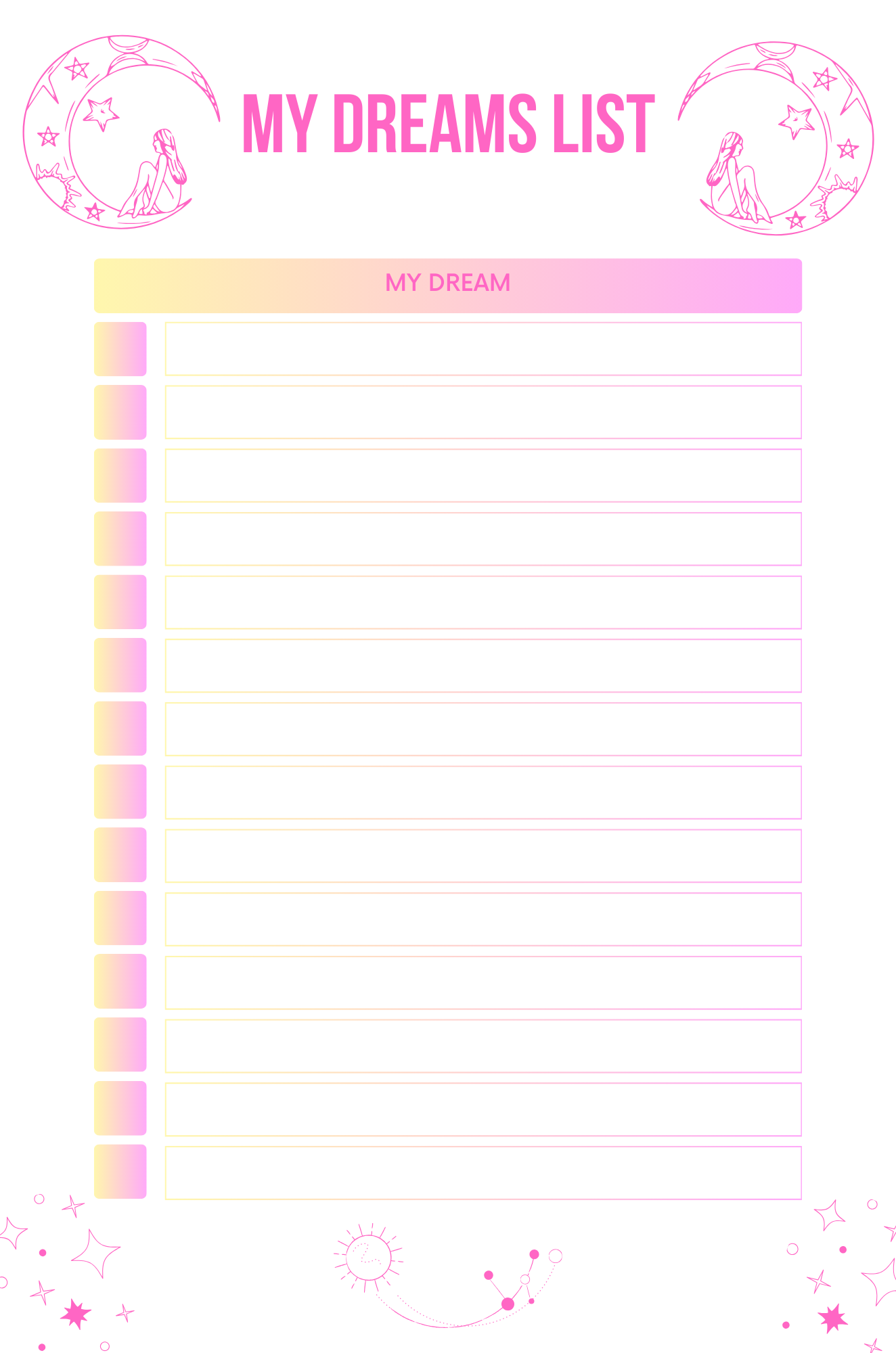 Dream It, Write It, Manifest It