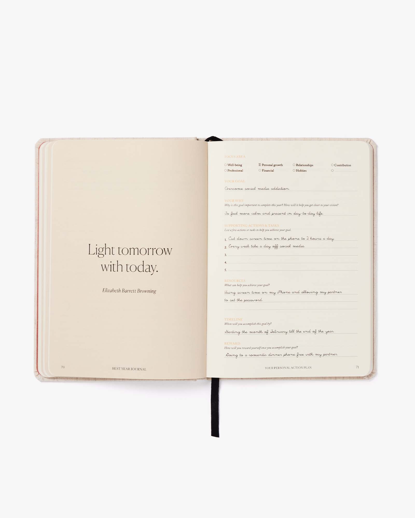 Best Year Journal - Green