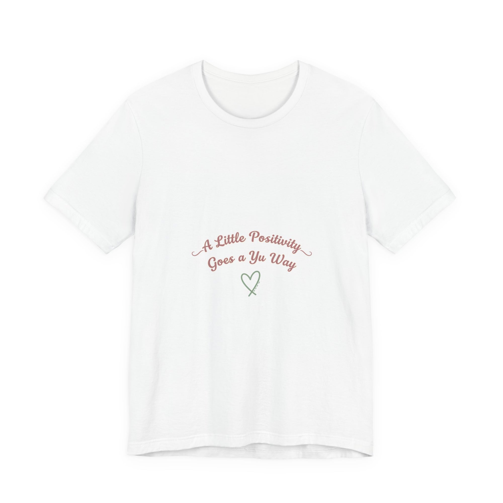 a little positivity tee | uplifting slogan tee, mental health positivity