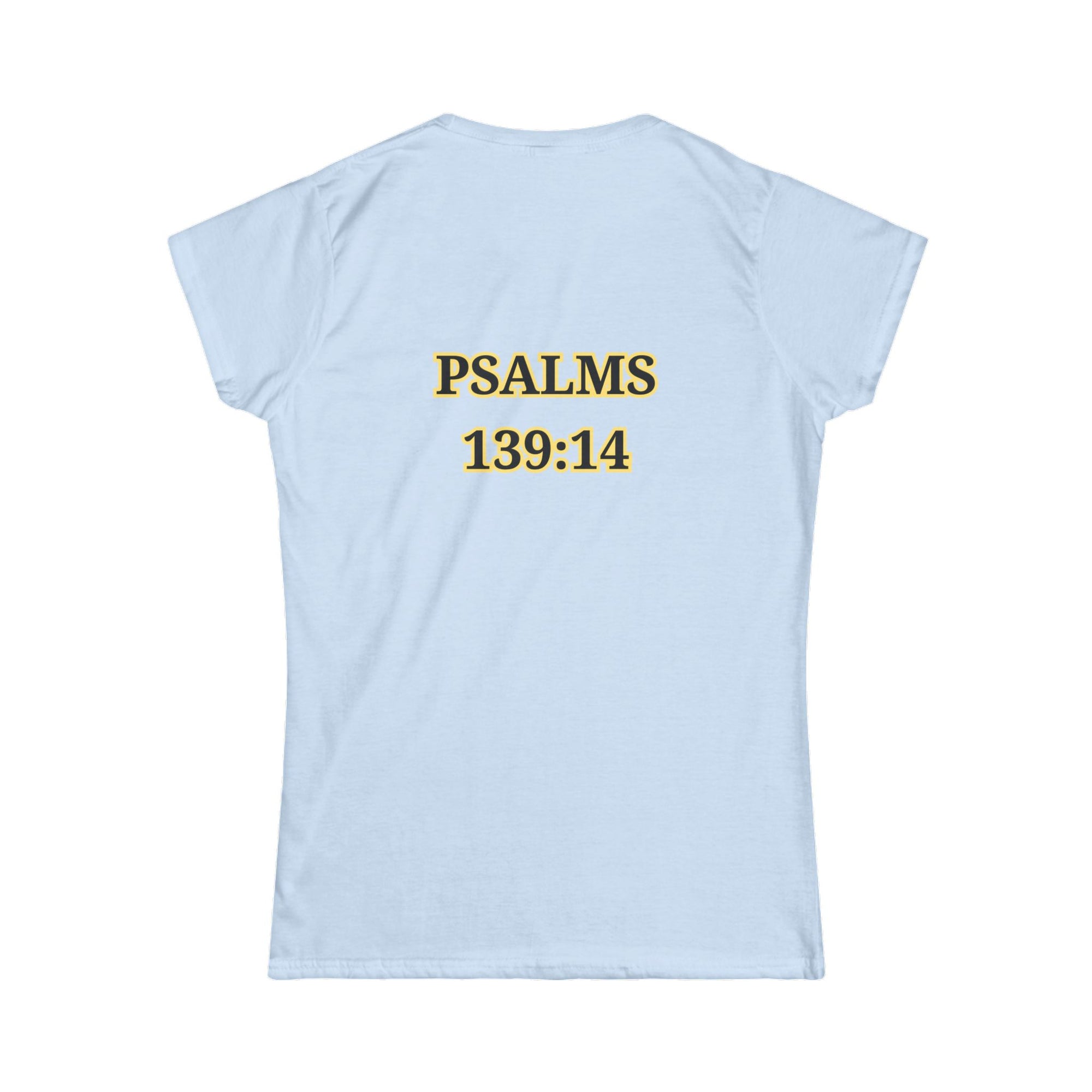 Fearfully & Wonderfully Made Christian T-Shirt - Psalm 139:14 Inspirational Tee