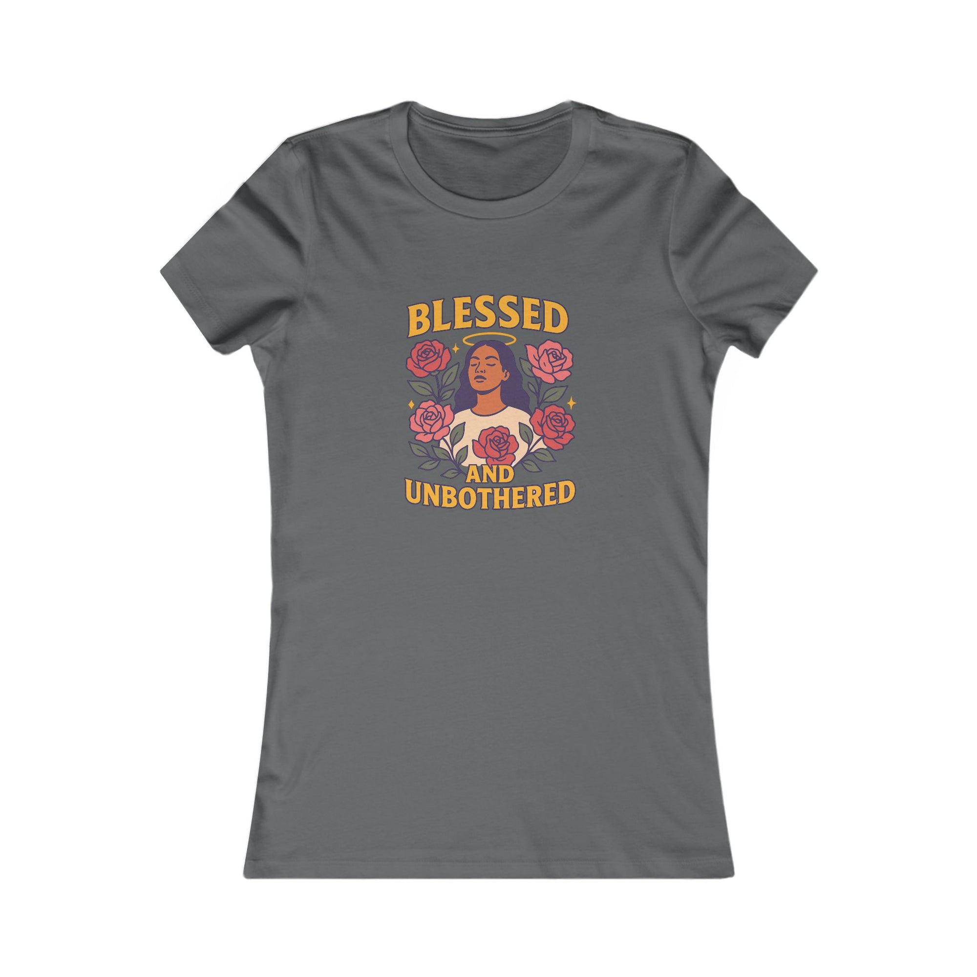 T-Shirt, blessed and unbothered, Graphic Tee, Women's Clothing, Positive Vibes Shirt, Inspirational Gift