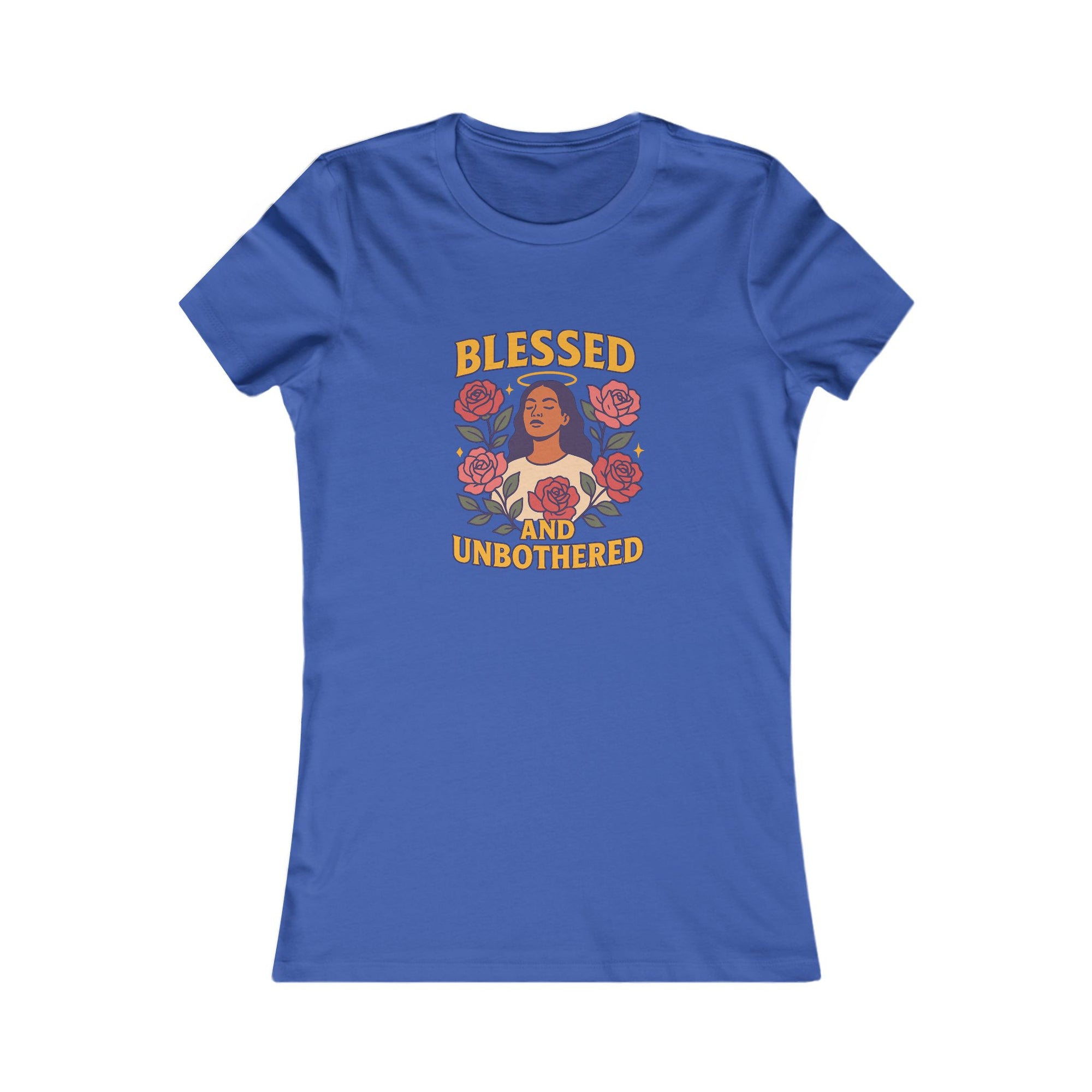 T-Shirt, blessed and unbothered, Graphic Tee, Women's Clothing, Positive Vibes Shirt, Inspirational Gift