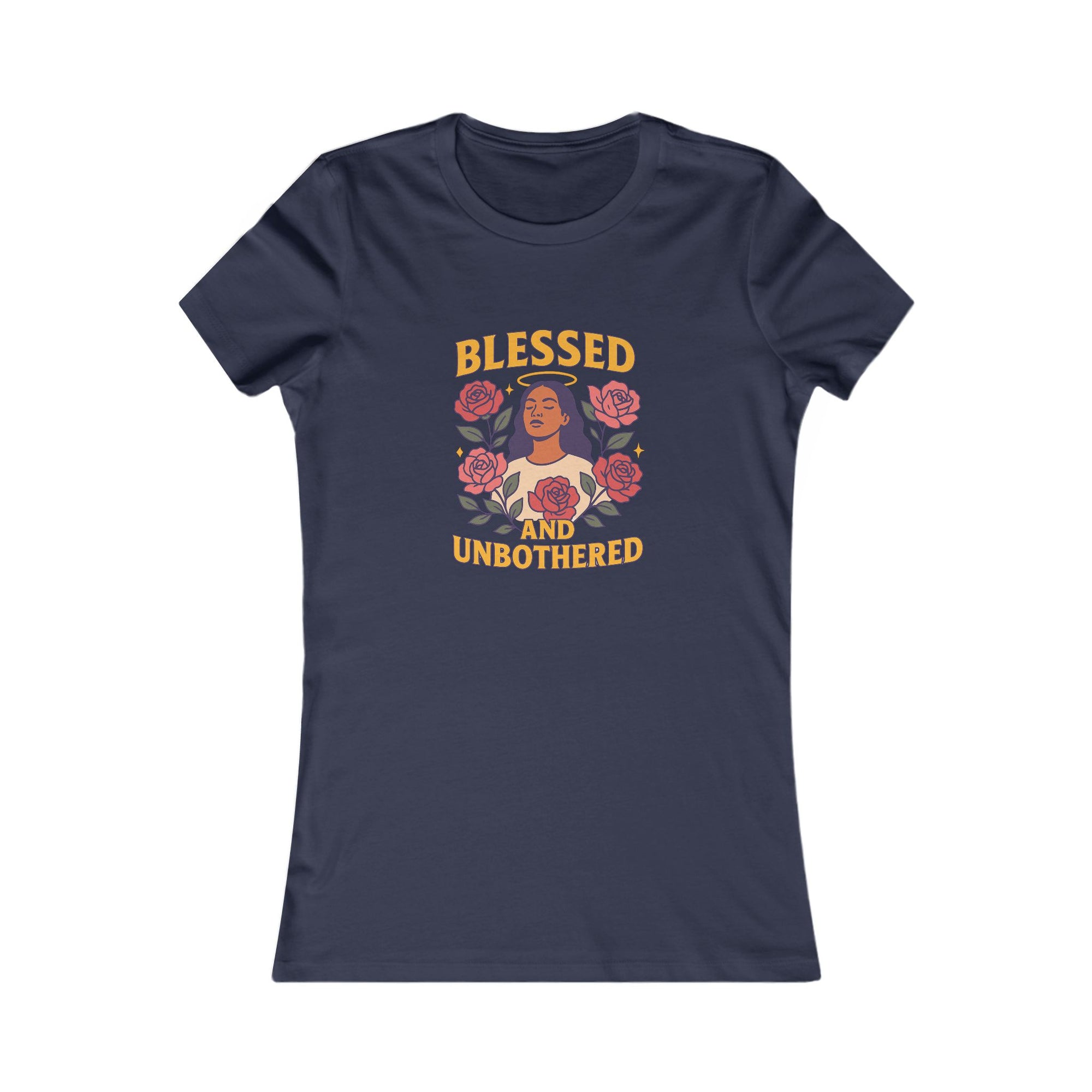 T-Shirt, blessed and unbothered, Graphic Tee, Women's Clothing, Positive Vibes Shirt, Inspirational Gift