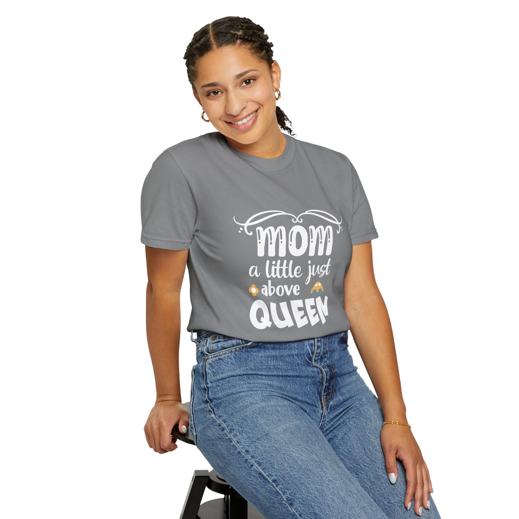 Mother Humor Unisex Garment-Dyed T-shirt, Mom Joke Shirt, Funny Parenting Tee, Gift for Her, Sarcastic Graphic Top