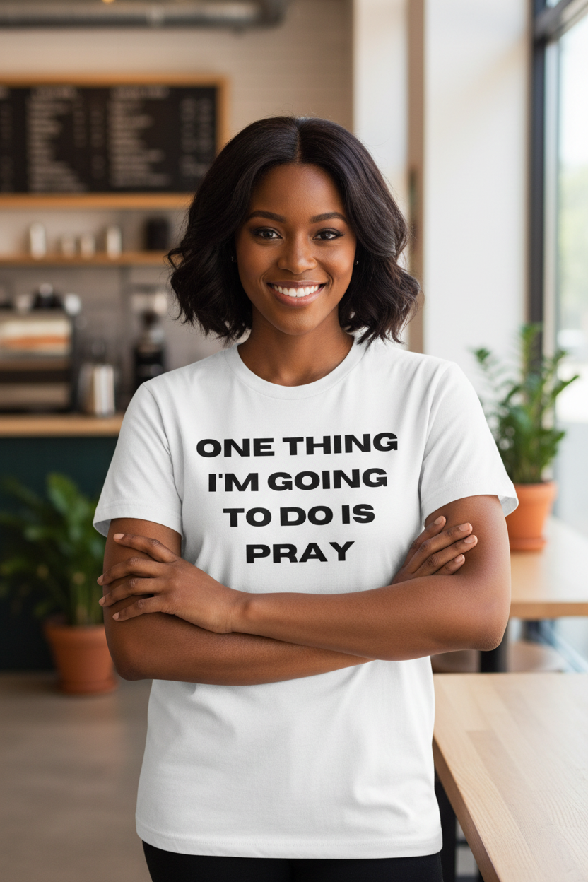 One Thing I'm Going To Do Is Pray Tee